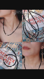 Eclipse I Black Onyx Necklace