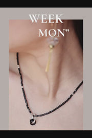 Eclipse II Black Onyx Necklace